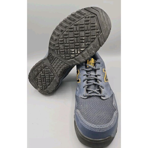 New Balance Industrial 589 Mens Composite Toe Shoes Sz 8.5 WIDE Blue Rev Lite